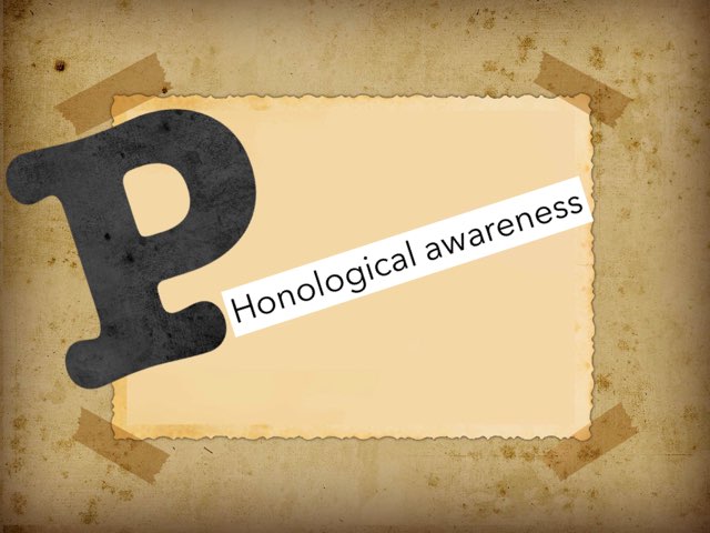 מודעות פונולוגית by שמע ירושלים