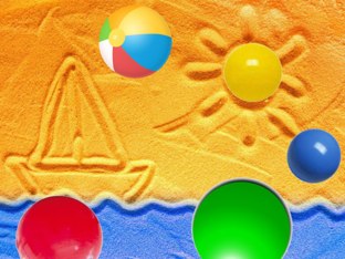 כדורים בכל מיני צבעים by מירה גלינה