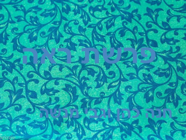 פרשת ראה by Gabriela Menache