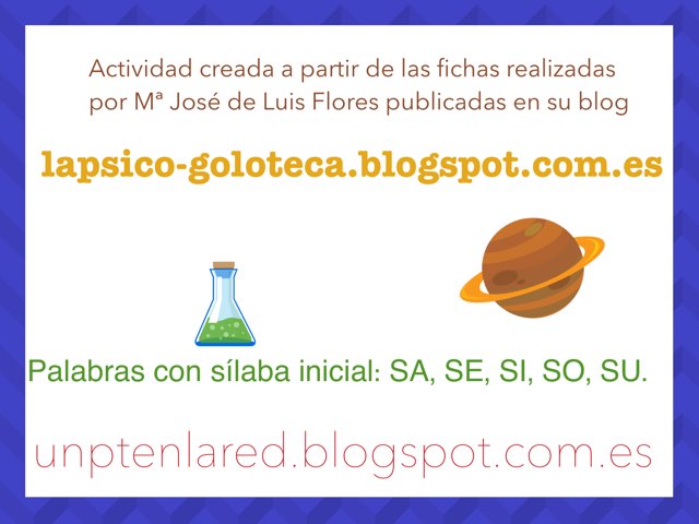 Palabras Con Sílaba Inicial Sa Se Si So Su Juegos Online Gratis Para Niños En Primero De Primaria Por Jose Sanchez Ureña