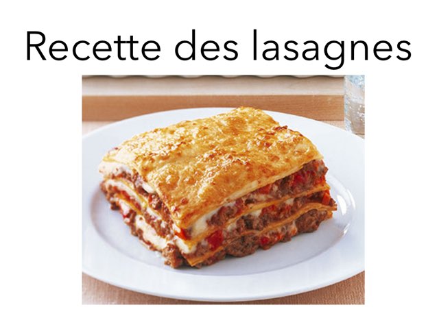 Les Lasagnes Delà Saja by Saja Enfant