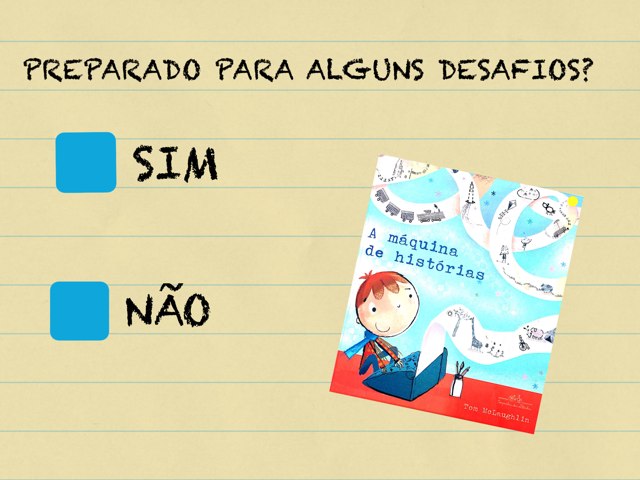 A MÁQUINA DE FAZER HISTÓRIAS by Mariane Gomes