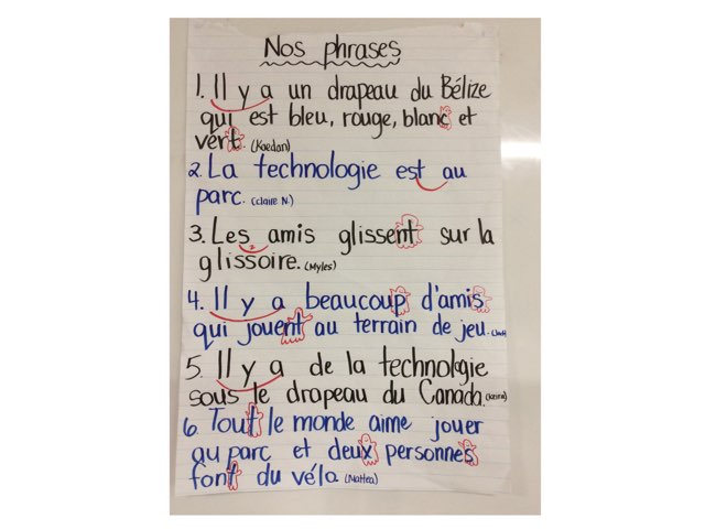 Phrases Bélize 1 à 6 by Natalie Stewart