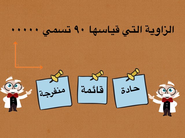 انواع الزوايا الصف الخامس by Noga Nona