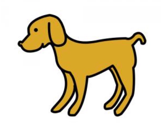 צורות בתמונת כלב  by זינב חגלי