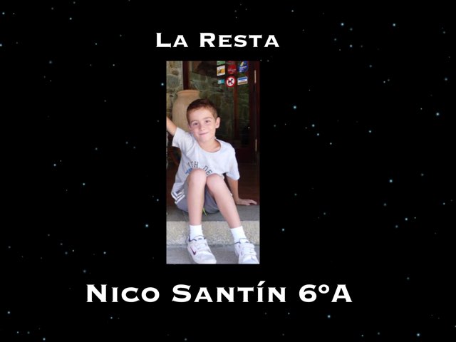 La Resta Nico Santín 6ºA by Nico Santín