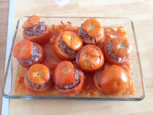 Tomates Farçies by Saja Enfant