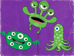 Monstres à Compter by Anne-Laure Chuzel