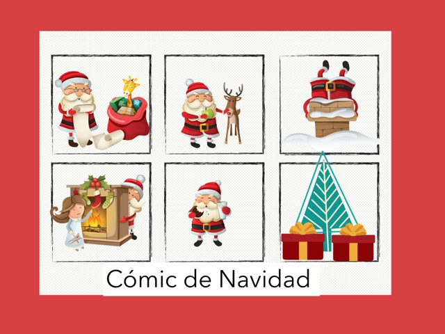 Papa Noel Cómic  by Jimena García Varela