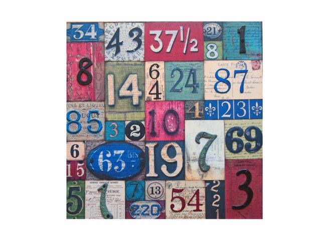 Los Números by Amy keup