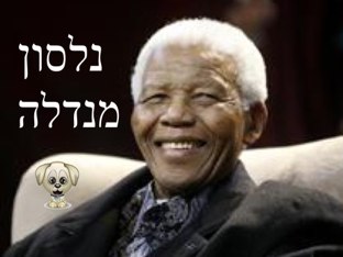 נלסון מנדלה עם נושנוש by עמית קסן