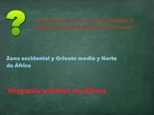 Fragmentación Del imperio Romano by Pepe Barrera