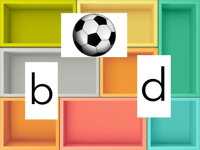 Discriminação b X d  by Tatiana miranda