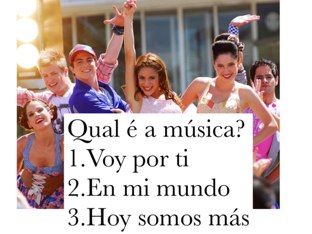 Adivinhe a música-Violetta by Carol Figueiredo