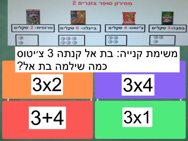 צרכנות-משימות קנייה בכפל  by Sary Levy
