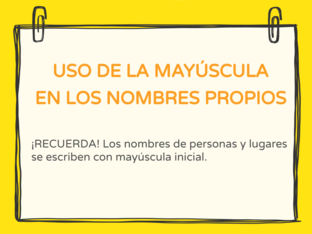 USO DE LA MAYÚSCULA by MARTA ARANDA SERRANO