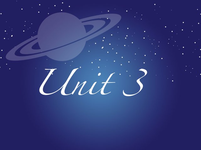 Unit 3 by Mercedez roman