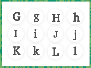 Uppercase/Lowercase Matching by Elizabeth Gulick