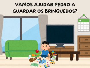Vamos ajudar Pedro a guardar os brinquedos? by Tobrincando Ufrj