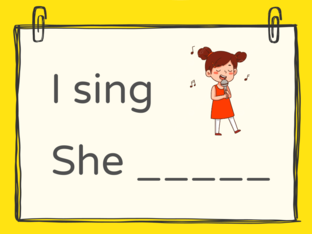 Verbs -s by Claudia Ramírez