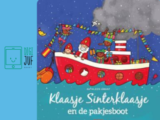Verhaal Klaasje Sinterklaasje en de pakjesboot  by digijuf Griet