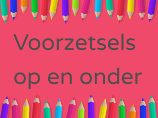 Voorzetsels  by Nancy Van Quaethem