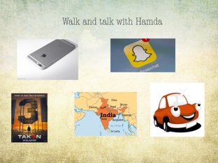 Walk And Talk  by Aisha Rashed