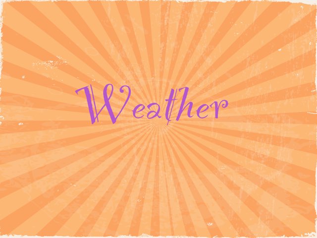 Weather by Melodi Kunn