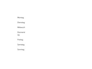 Weekdays - Wochentagen  by Dominique Angle