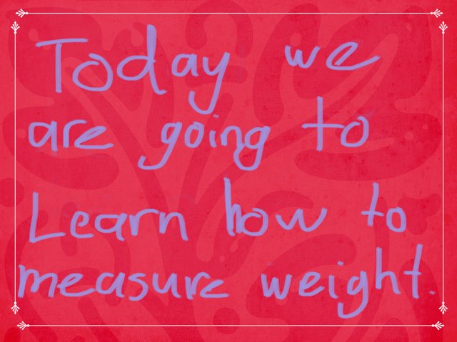 Weight by Renee Richards