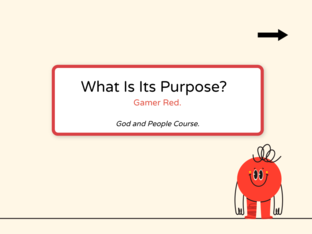What Is Its Purpose (Gamer Red). by Nia B