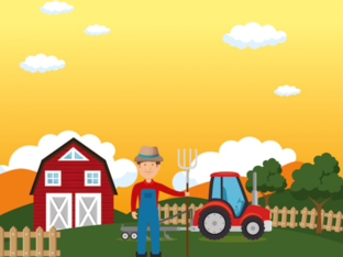 Wie helpt de boer op de boerderij? by Lieselotte Heps