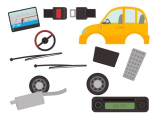 Woordenschat Auto by Elsbeth de Vries