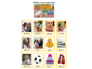 Woordenschat: "En nu naar huis." by 