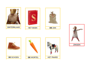 Woordenschat 'Sinterklaas' by Evelyne