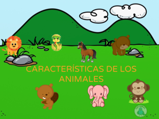  CARACTERÍSTICAS DE LOS ANIMALES by ofelia Garcia