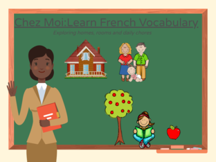  Chez Moi - French Vocabulary by Thera maka