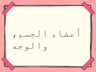 أعضاء الجسم by raghad abdo