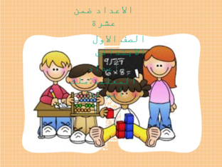 الاعداد ضمن 10 by malak abulaban