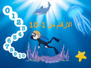 الارقام من 1-10 by Maram E Dabour