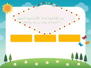 الأعتناء بالتبات by samah hassan