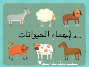 اسماء الحيوانات by Buthainah Deek