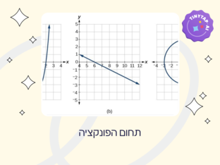 תחום הפונקציה  by גילה