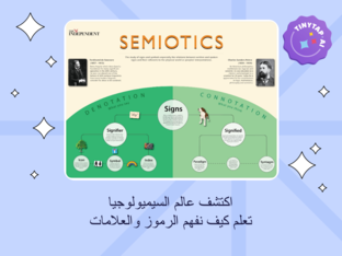 اكتشف عالم السيميولوجيا by Riro