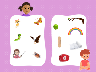 Розподіл зображень (хто/що) by Настя Мелещук