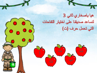 مراجعة حرف ت by Amal