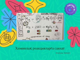 Жарқын Химиялық Реакциялар by Зейнеп Алайдар