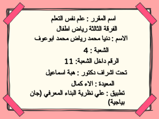 اللعبة الثالثة  by donia mohamed