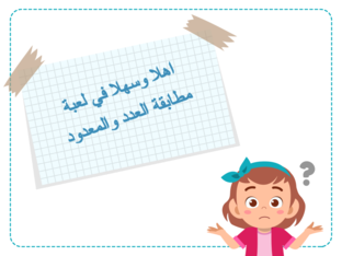 مطابقة العدد والمعدود by Sereen Asmar