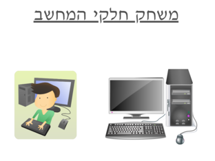 חלקי מחשב - משחק רמה 1 by גלעד בנטל